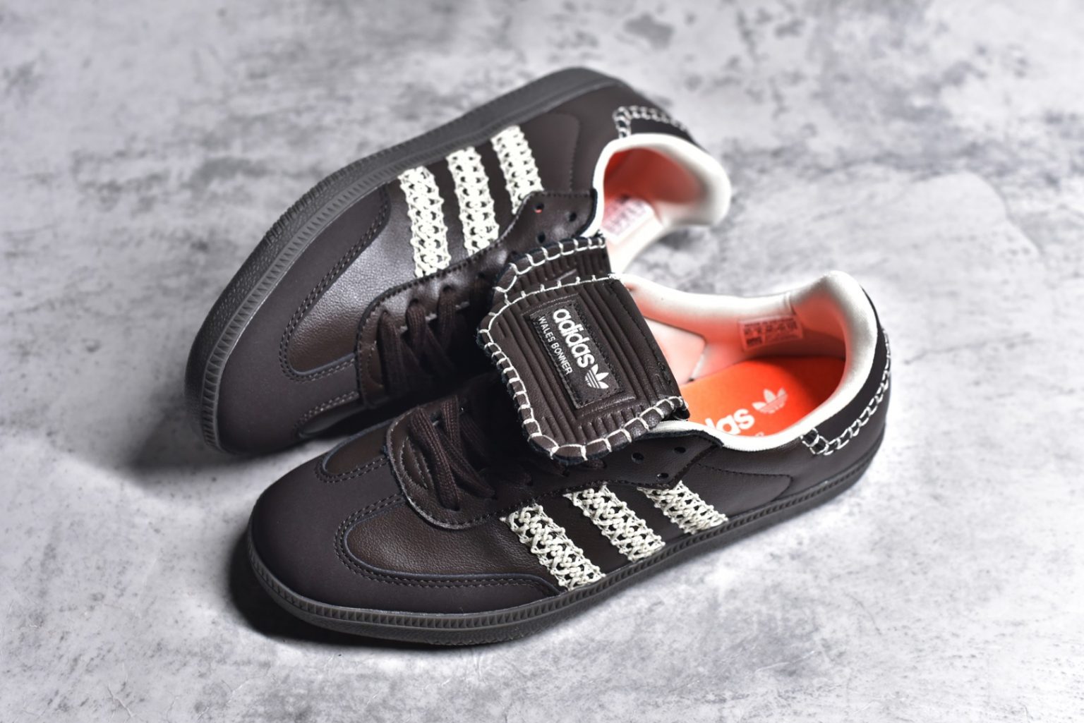 adidas x Wales Bonner Pony Tonal Samba - Core Black ⁄ Chalk adidas 