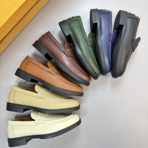 HERMES Formal leather shoes palm print